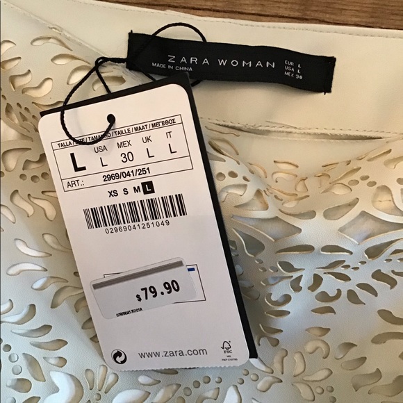 Zara woman mini skirt NWT - Picture 3 of 3
